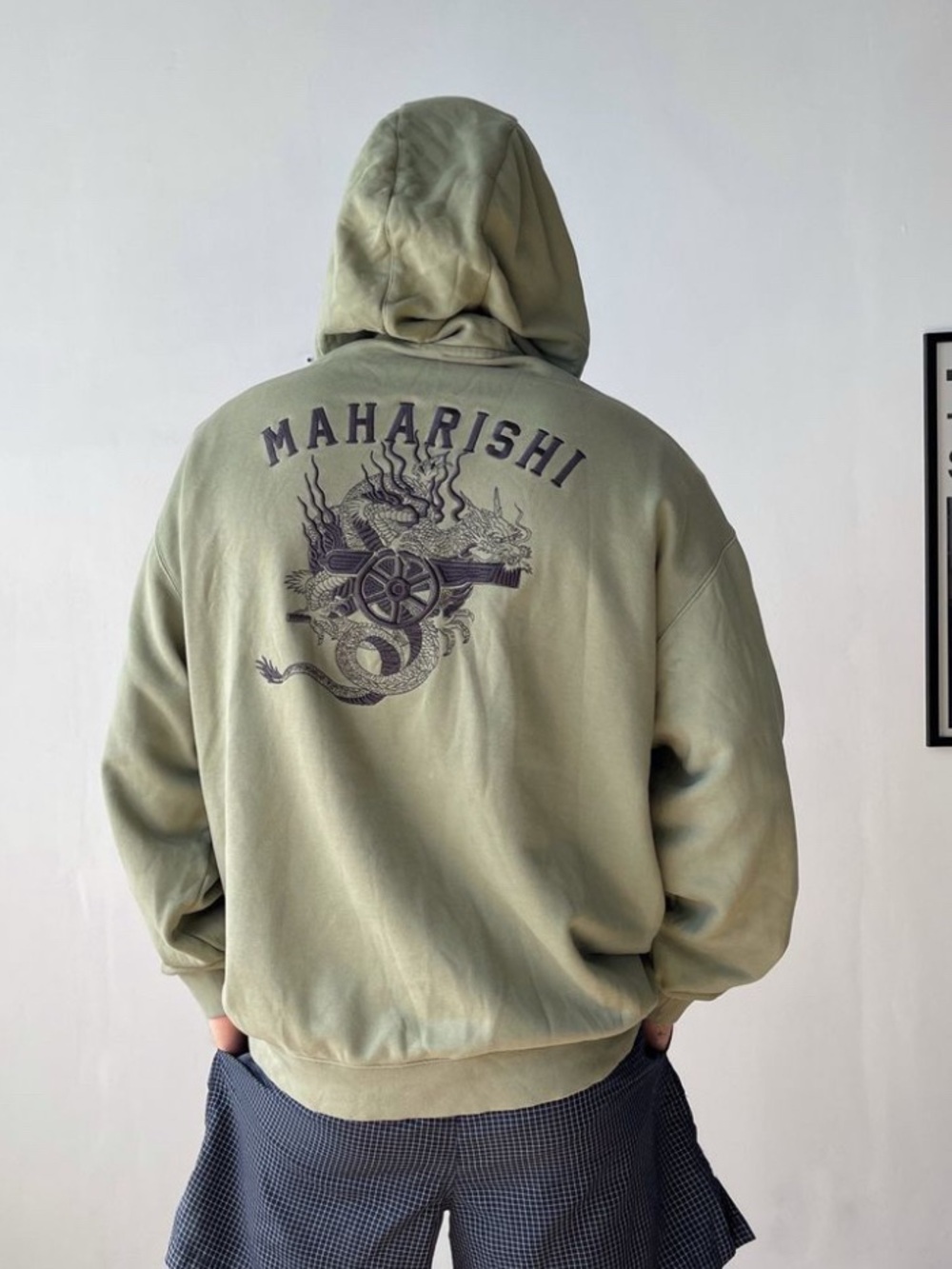 Arsenal X Maharishi hoodie